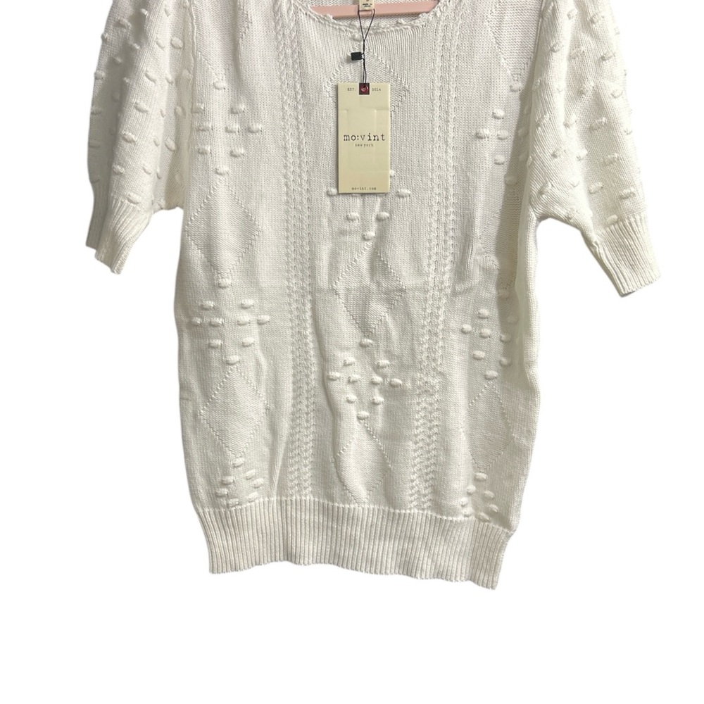 Off-White Ivory Knit Sweater
